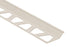 Schluter Systems - Finec Profile 9/32 Alum Ivoire ||F70TSI