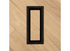 Fittes Aria - 4" x 10" - Ventilation Hatch with Lite Matte Black Frame ||LITE4X10BLK