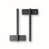 Fittes - Ensemble de support Brack 14" pour banc de douche flottant - Paquet de 2