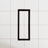Fittes - Flushmount Lite Trappe de ventilation Noir Mat - 3" x 10"