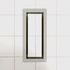 Fittes - Trappe de ventilation avec cadre Lite Warm Grey 4" x 10"