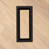 Fittes - Trappe de ventilation avec cadre OG Matte Black 2" x 10"