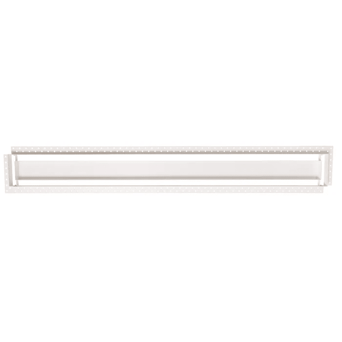 Fittes - Trappe de ventilation de cheminée encastrée Luxe Blanc satiné 5" x 50"