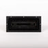Fittes - Trappe de ventilation Flushmount Lite noir mat 2" x 12"