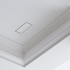 Fittes - Trappe de ventilation murale encastrée Luxe Blanc Satiné 8" x 8"