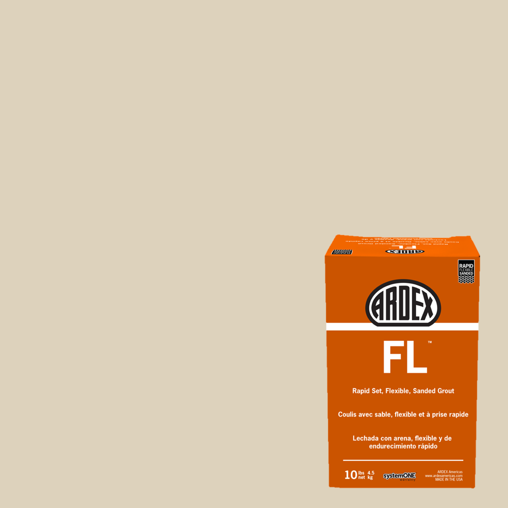 Ardex - FL Coulis flexible à prise rapide - Sugar Cookie #03 - 10 lb