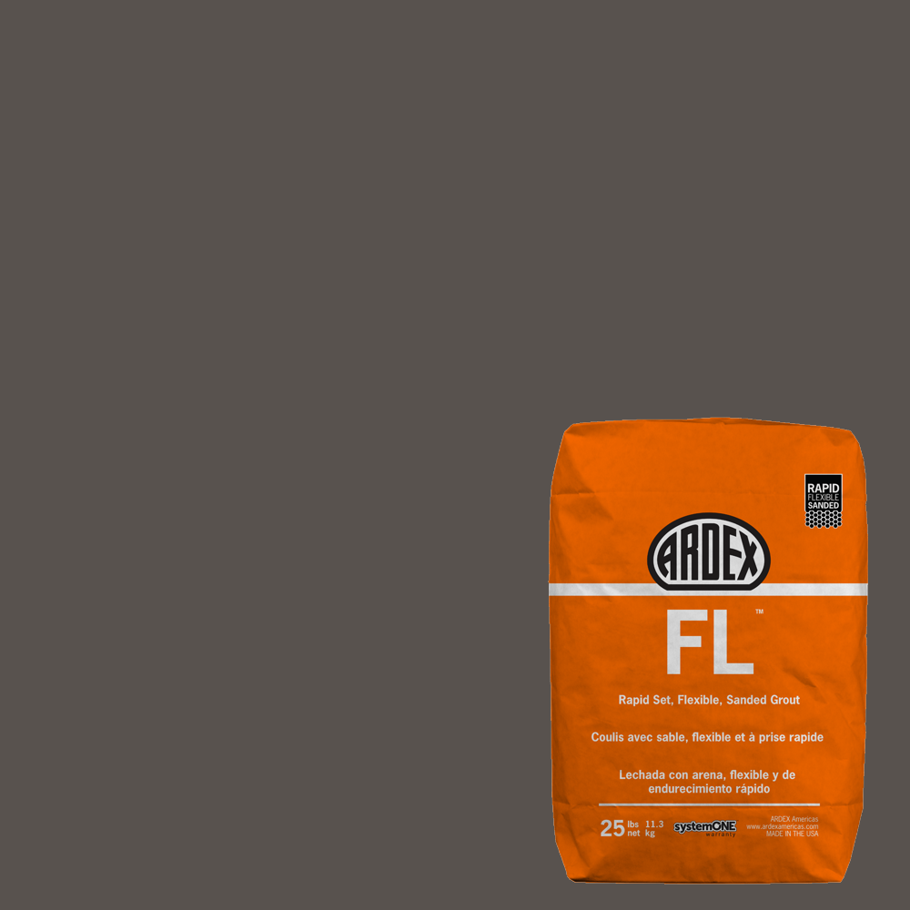 Ardex - FL Coulis flexible à prise rapide - Gray Dusk #15 - 25 lb