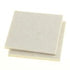 Flexi-Felt - Tampons en feutre blanc adhésifs de force industrielle 3" x 3" (paquet de 2)