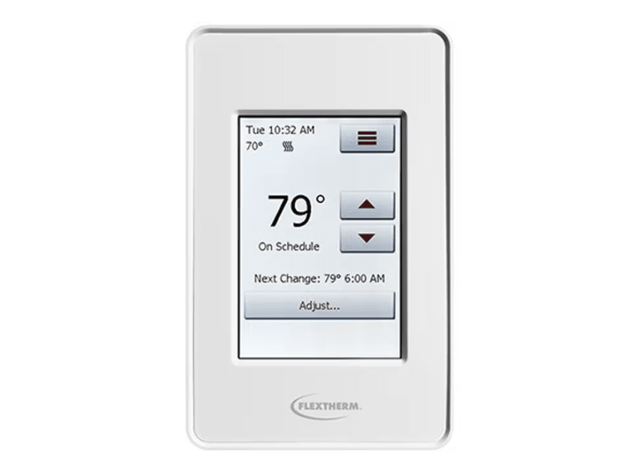 Flextherm Thermostat Concerto programmable à écran tactile 120/240V avec DDFT ||FLP60-120/240GA - Ceramed