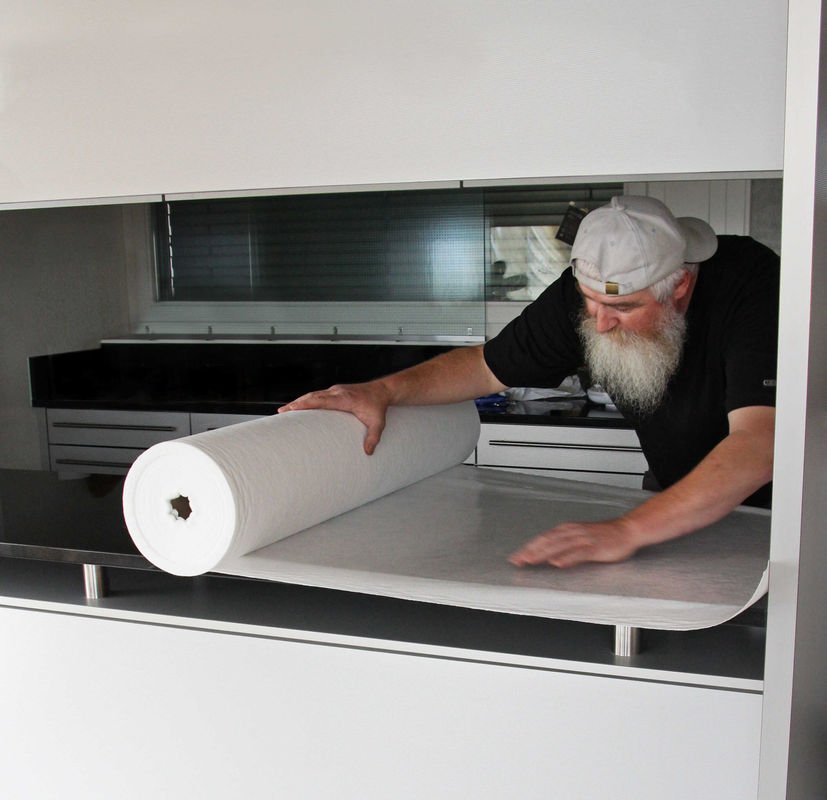 Floorotex - Film de protection de surface tout usage Basic - 40" x 168' (560 pi²) ||FLO8672 - Ceramed