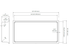 Fusion - 12" x 24" - Niche de douche acier inoxydable ||PRO1224 - Ceramed