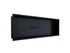 Fusion - 12" x 36" - Niche de douche avec tablette centrale acier inoxydable Noir ||PRO1236THB - Ceramed