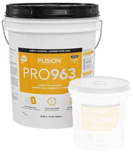 Fusion - Adhésif pour carreaux de tapis PRO963 18.9 L