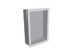 Fusion - Carrara 16" x 24" - Niche de douche à cadre carré sans tablette en pierre artificielle ||SNCAR-SQ - Ceramed