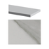 Fusion - Carrara 6" x 94" - 15.9 mm - Cadre de douche en pierre artificielle polie ||SJCAR-94 - Ceramed