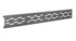 Fusion - Grille de douche linéaire acier inoxydable nano 2-1/2" x 24"
