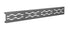 Fusion - Grille de douche linéaire acier inoxydable nano 2-1/2" x 36"