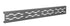 Fusion - Grille de douche linéaire acier inoxydable nano 2-1/2" x 42"