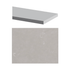 Fusion - Moonstone Grey 6" x 108" - 15.9 mm - Cadre de douche en quartz poli ||QSJLGR108 - Ceramed