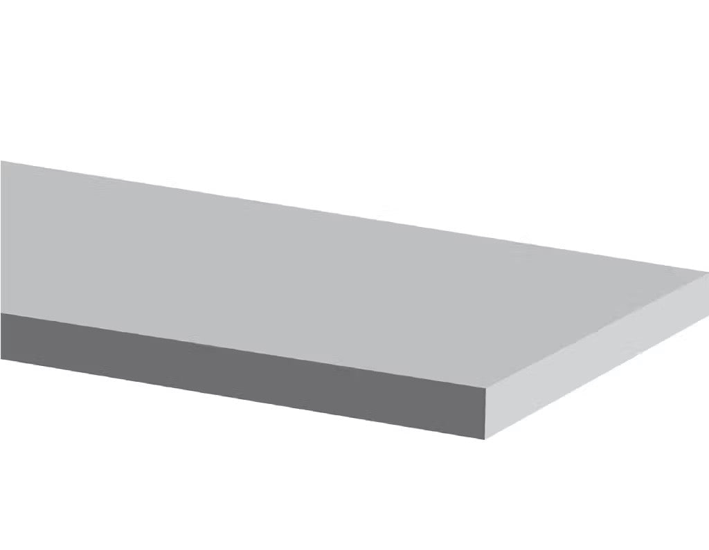 Fusion - Quartz Montant de douche 76" x 6" x 5/8" : Midnight Black