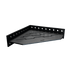 Fusion - Tablette en coin pour douche acier inoxydable Noir 7.7" x 7.7"