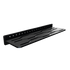 Fusion - Tablette pour douche acier inoxydable noir 16" x 4 1/2"