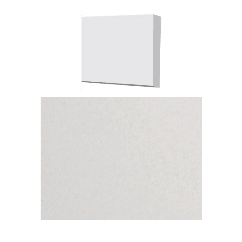 Fusion - Thassos White 1-1/2" x 36" - 12 mm - Seuil de douche en pierre artificielle polie ||THWHT36-15 - Ceramed