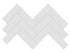 Anatolia - Soho Gallery Grey Mosaïque - 2X6 Chevrons
