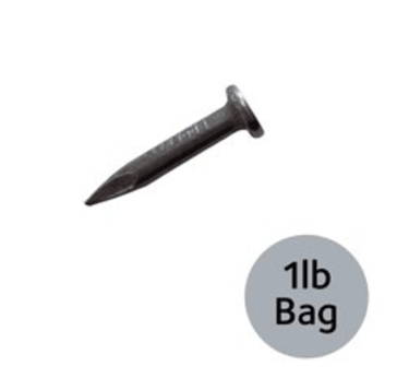 GCP - Halex Clous à béton 11/16" Calibre 12 - Sac 1 lb