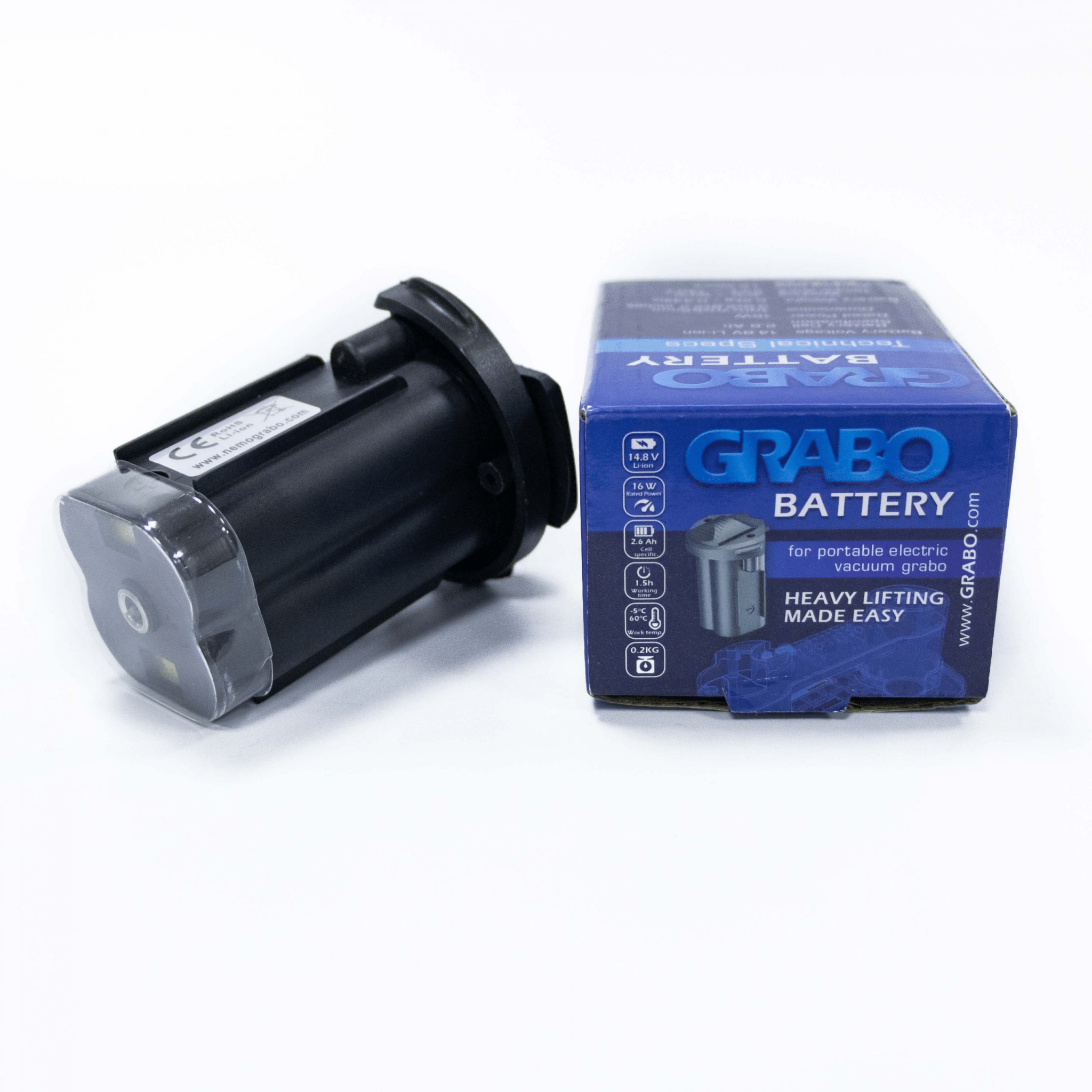 GRABO - Battery extra-haute capacité au Li-Ion 14.8V ||TB05000 - Ceramed