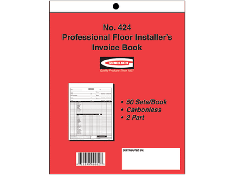 Gundlach - Pro Carnet de factures de l'installateur