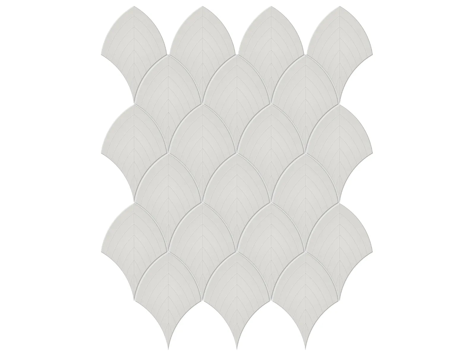 Soho Halo Grey Mosaïque - Scallop