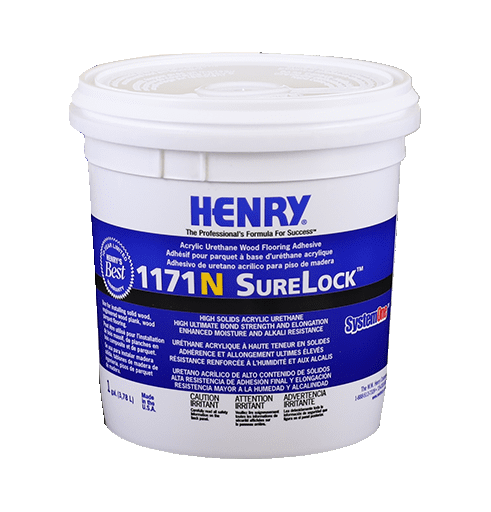 Henry - 1171N SureLock Adhésif pour bois à base d’uréthane acrylique - 3.78 L