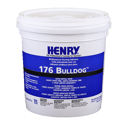 Henry - 176 Bulldog Adhésif pour sol polyvalent - 3.78 L