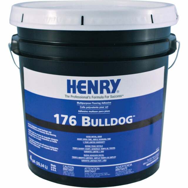 Henry - 176 Bulldog Adhésif pour sol polyvalent - 15.14 L
