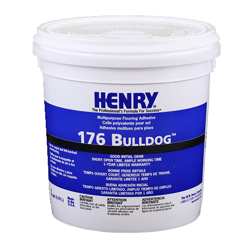 Henry - 176 Bulldog Adhésif pour sol polyvalent - 3.78 L
