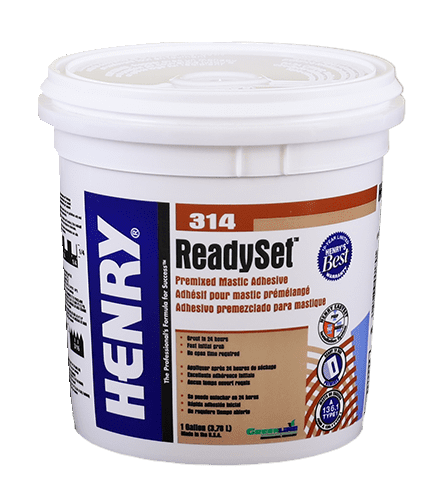 Henry - 314 ReadySet Adhésif d'étanchéité prémélangé - 3.78 L
