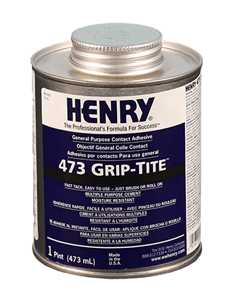 Henry - 473 Grip-Tite Adhésif de contact d'usage général - 473 mL