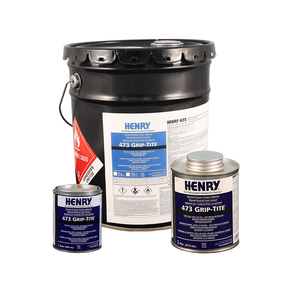 Henry - 473 Grip-Tite Adhésif de contact d'usage général - 473 mL
