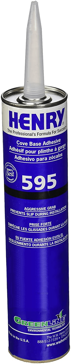 Henry - 595 Adhésif à plinthes - 30 oz