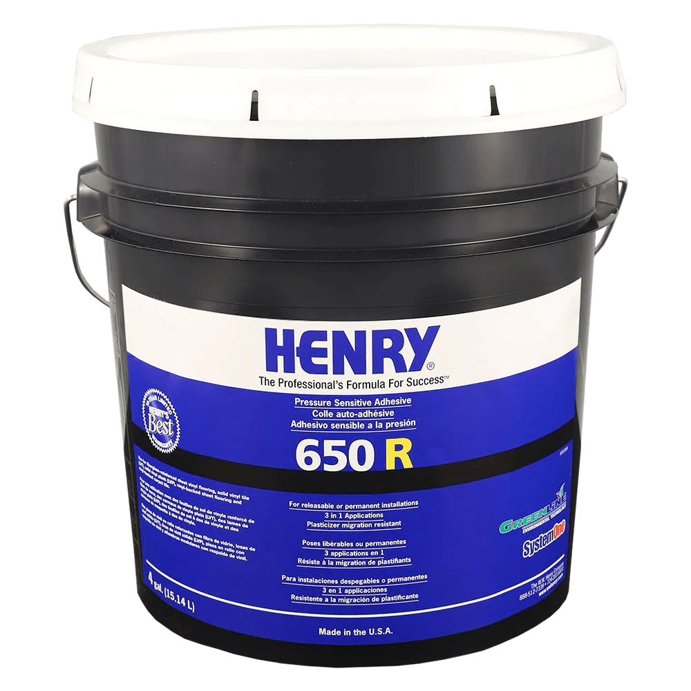 Henry - 650-R Adhésif sensible à la pression à liaison détachable - 15.14 L