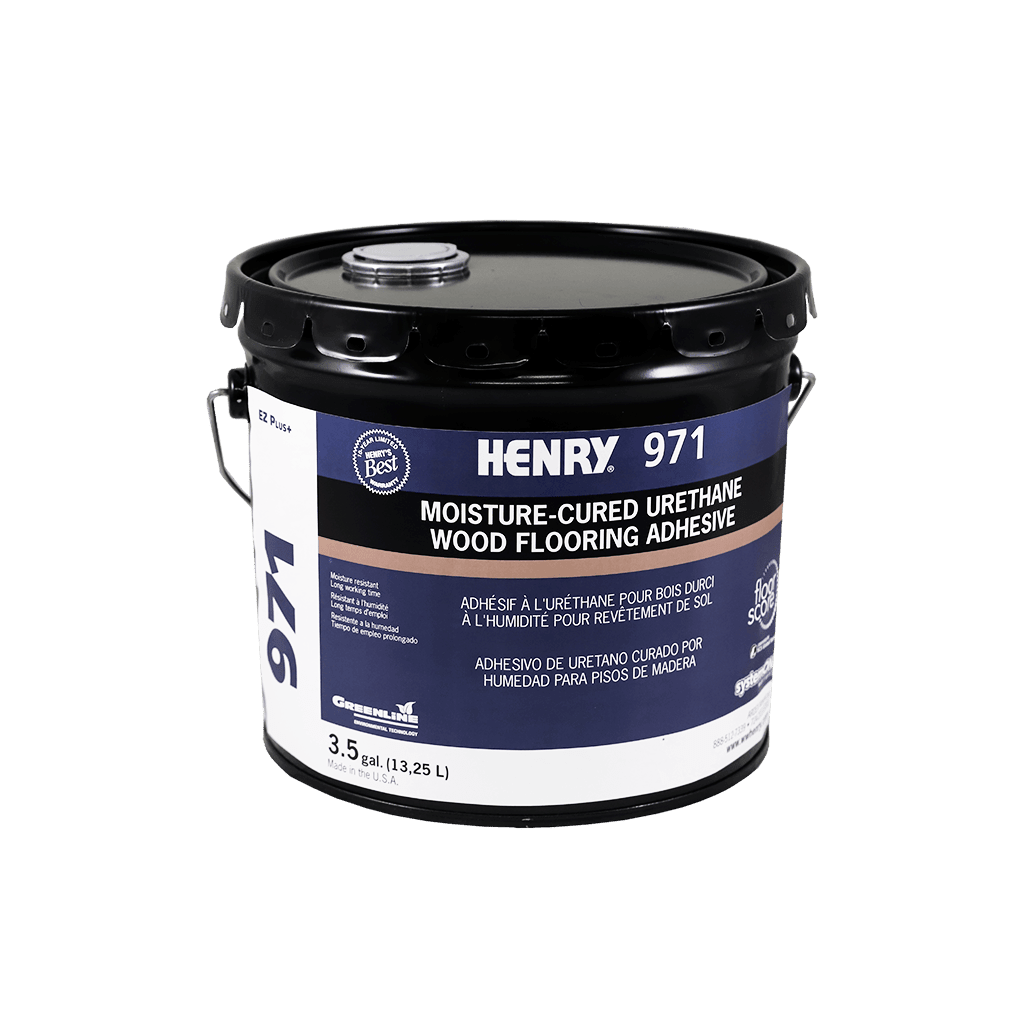 Henry - 971 EZ Plus+ - 13.25 L - Adhésif uréthane pour bois, durci à l’humidité ||12210 - Ceramed