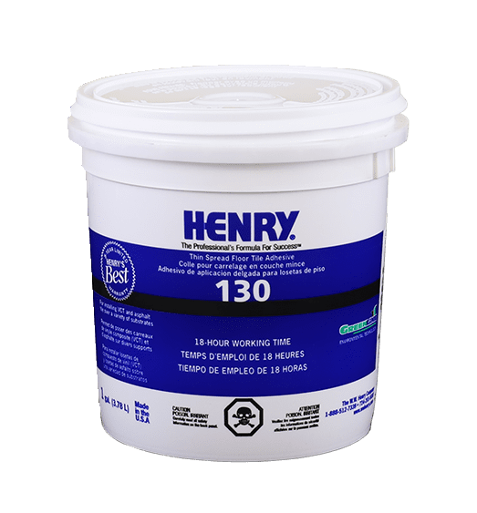 Henry - Adhésif à étalement fin H130 pour VCT 1 gal
