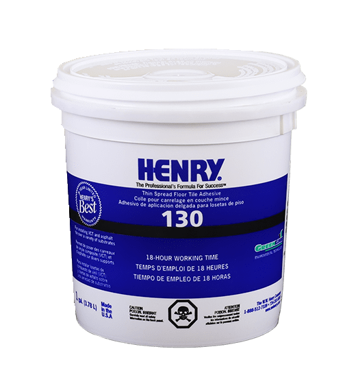 Henry - Adhésif à étalement fin H130 pour VCT 1 gal