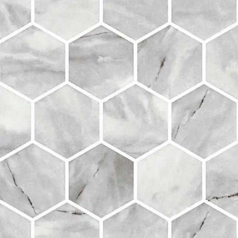 Centura - HEX XL - Carreau de céramique - GREY 12 po x 12 po x 5.3 mm