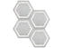 Form Ice Hexagon Encadré - 7"