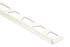 Schluter - JOLLY Moulure de bordure de mur Aluminium Blanc brillant 1/2" (12.5 mm) x 8' 2-1/2" ||J125BW