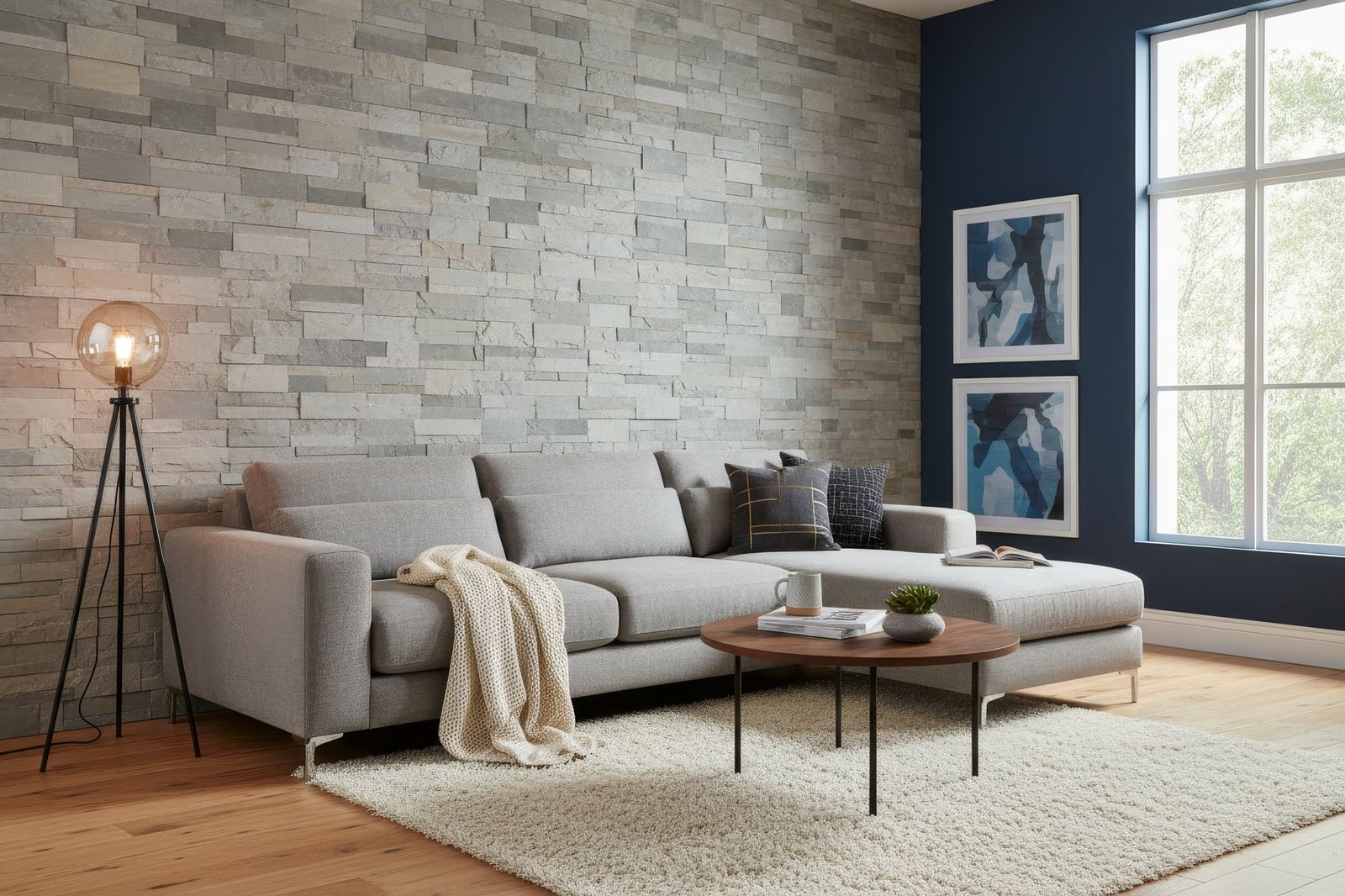 Impex Stone - Mega Alpine - Pierre naturelle en panneaux - 60 x 22,5 cm - Boîte 4,36 pi²