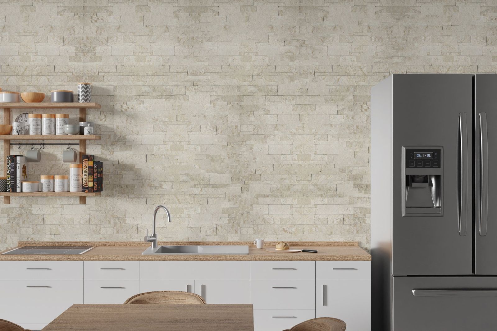 Impex Stone - Mega Groove - Pierre naturelle en panneaux - 60 x 22,5 cm - Boîte 7,27 pi²