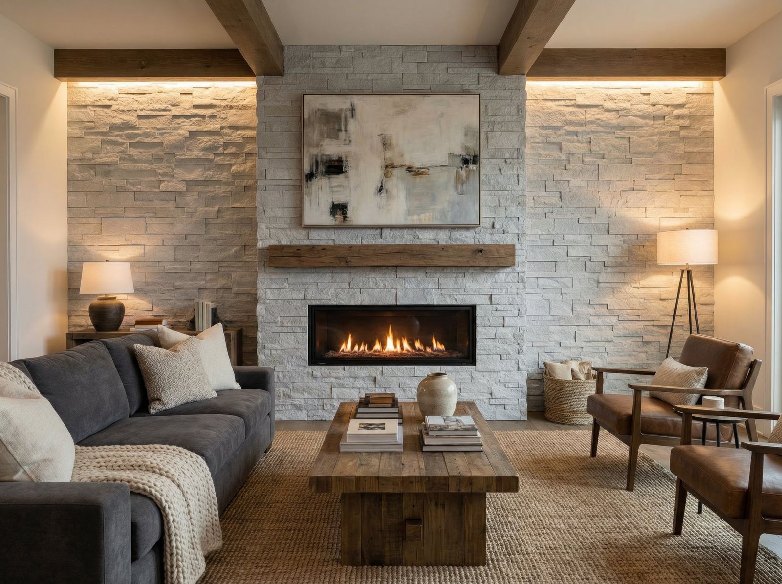 Impex Stone - Mega Mont Blanc - Pierre naturelle en panneaux - 60 x 22,5 cm - Boîte 4,36 pi²